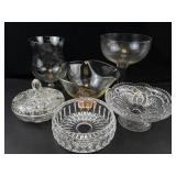 and Princess House Lead Crystal and Other Glass Serveware