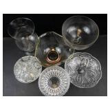 and Princess House Lead Crystal and Other Glass Serveware