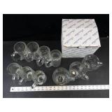 Princess House Crystal Mugs Mix (Lot of 10)