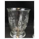 Princess House Crystal Mugs Mix (Lot of 10)