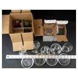 Princess House Crystal Candle Holders & Glass Assortment (Mixed Lot)