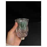 Princess House Crystal Candle Holders & Glass Assortment (Mixed Lot)