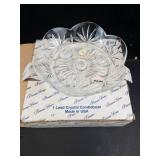 Princess House Crystal Serveware Mixed Lot