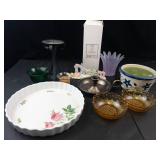 Princess House Crystal Serveware Mixed Lot