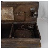 Vintage Western Electric Crank Wall Telephone Box - for Parts / Repair