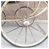 Antique Heywood-Wakefield Wicker Baby Buggy