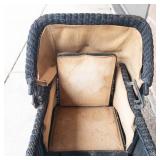 Antique Heywood-Wakefield Wicker Baby Buggy