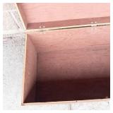 Wooden Storage Chest
