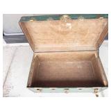 Vintage Green Storage Trunk