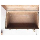 Vintage Green Storage Trunk