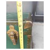 Vintage Green Storage Trunk