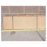 Victorian Style Three-Panel Buffet Mirror