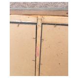 Victorian Style Three-Panel Buffet Mirror