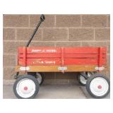Vintage Radio Flyer Town & Country Wagon With Removable Wood Slats