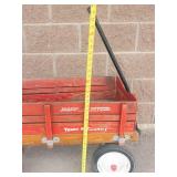 Vintage Radio Flyer Town & Country Wagon With Removable Wood Slats
