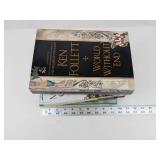 Ken Follett, Martha Grimes & Brad Gooch Hardcover Book Lot of 4