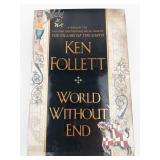 Ken Follett, Martha Grimes & Brad Gooch Hardcover Book Lot of 4