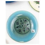 Vintage Ceramic Plates & Shallow Bowl Mixed Lot