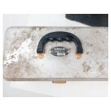 Vintage Tool Box and Tools and Vintage Tackle Box and Tackle