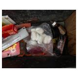 Vintage Tool Box and Tools and Vintage Tackle Box and Tackle