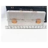 Vintage Tool Box and Tools and Vintage Tackle Box and Tackle