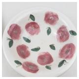 Hand-Painted Floral Serving Ware Set (Lot of 3)