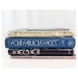 Katharine Hepburn, MGM Story, Four Fabulous Faces & Montgomery Ward Books (Lot of 4)