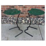 G - Pair of Vintage Salterini Lily Pad Nesting Tables