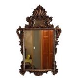 E - Vintage Rococo Style Ornate Wall Mirror