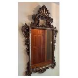E - Vintage Rococo Style Ornate Wall Mirror