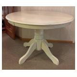 O - Pier 1 Imports White Round Dining Table