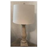 O - Distressed Table Lamp
