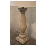 O - Distressed Table Lamp