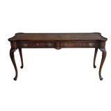 E - Hekman Queen Anne Style Console Table