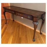 E - Hekman Queen Anne Style Console Table
