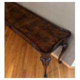 E - Hekman Queen Anne Style Console Table