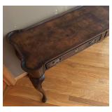 E - Hekman Queen Anne Style Console Table