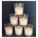 O - New Hosley Clear Glass Votive Candle Holders (Lot of 48)