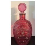 O - Vintage Ezra Brooks Whiskey Decanter Trio