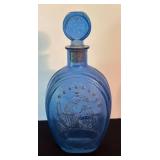 O - Vintage Ezra Brooks Whiskey Decanter Trio