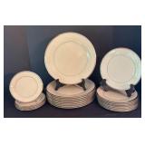 O - Lenox Solitaire China (Lot of 38)