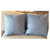 O - Blue Accent Pillow Set (Lot of 5)