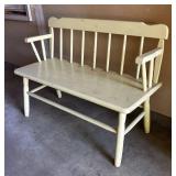 G - Vintage Wooden Bench