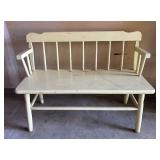 G - Vintage Wooden Bench