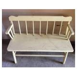G - Vintage Wooden Bench