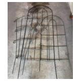 G - Metal Garden Trellis Trio (Lot of 3)
