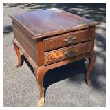 G - Vintage Accent Table for Repair or Repurpose