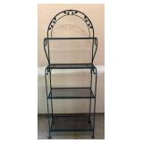 G - Vintage Wrought Iron Baker