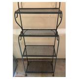 G - Vintage Wrought Iron Baker