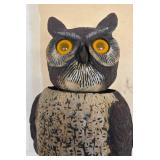 G - Owl Yard Stake Bobble Head